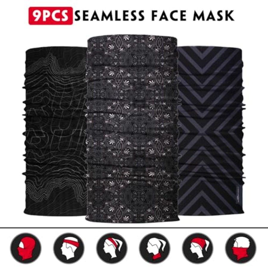 Neck Gaiter for Men Women Head - огляд і ціна Neck Gaiter Face Cover