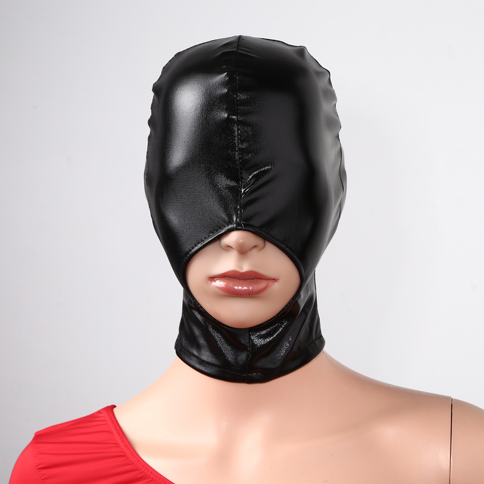 Adult Men Women Black Leather  - огляд і ціна Black Face Mask Pack