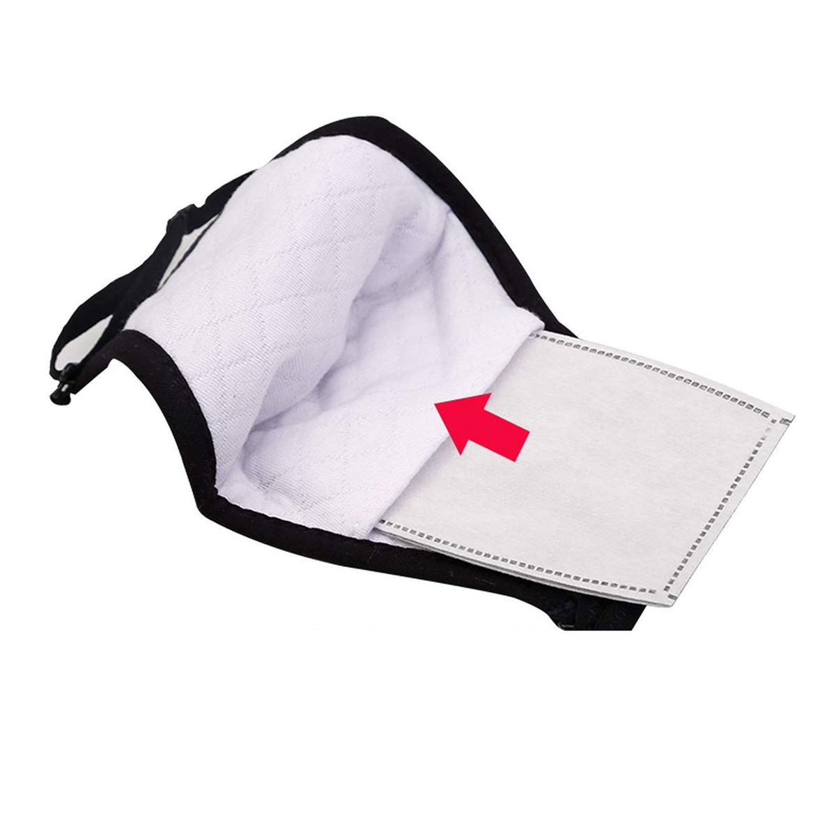 Adjustable Face Mask Anti-dust - огляд і ціна Pm2.5 Filter Insert