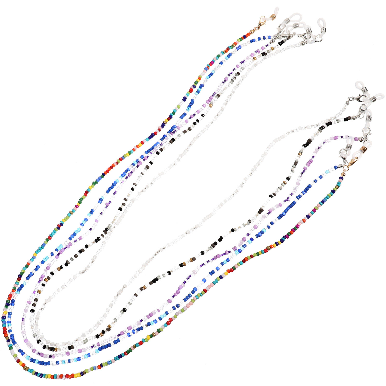 5Pcs Eyeglass Chains Beaded An - огляд і ціна Mask Chain Holder