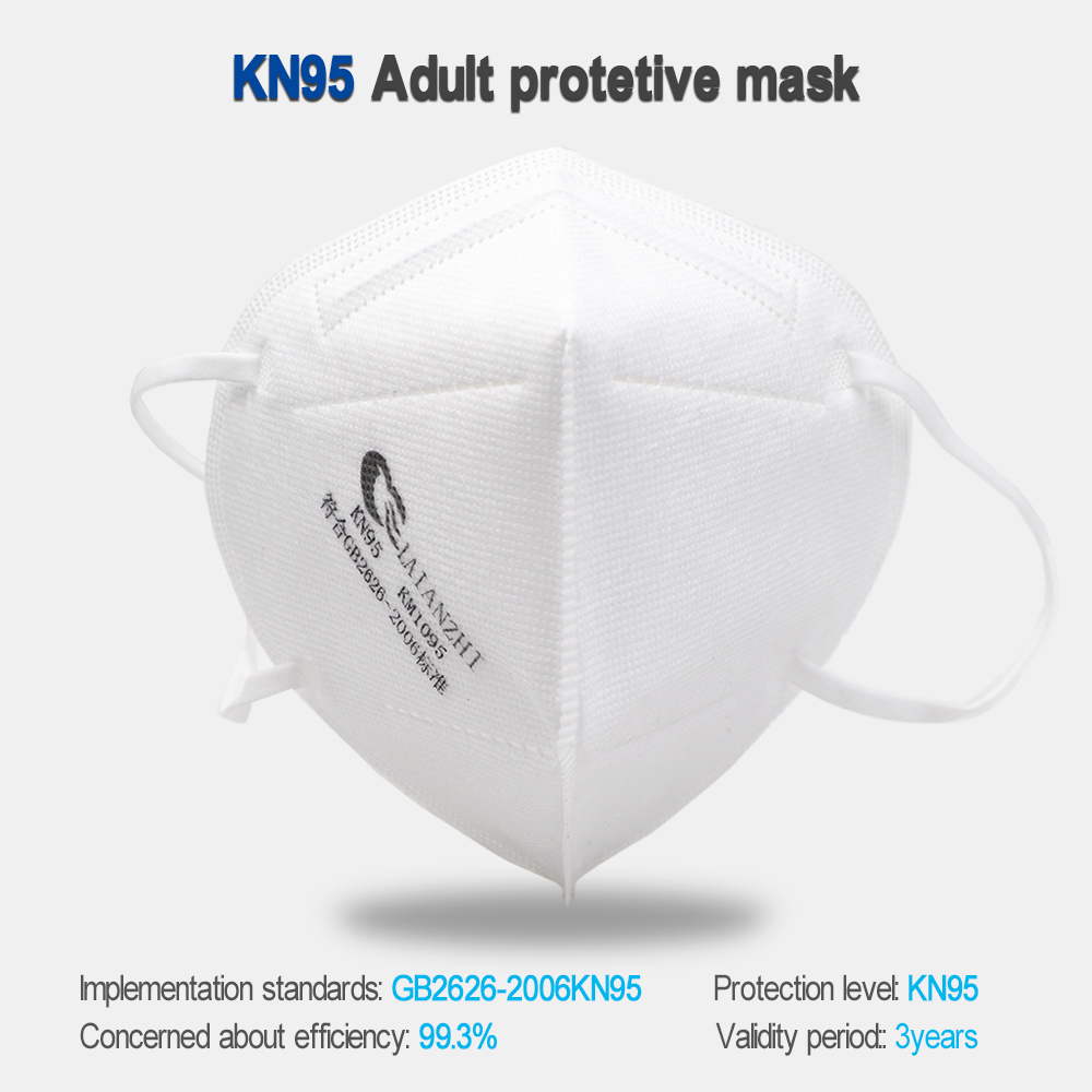 LAIANZHI 50PCS FFP2 Face masks - огляд і ціна Kn95 Respirator Mask