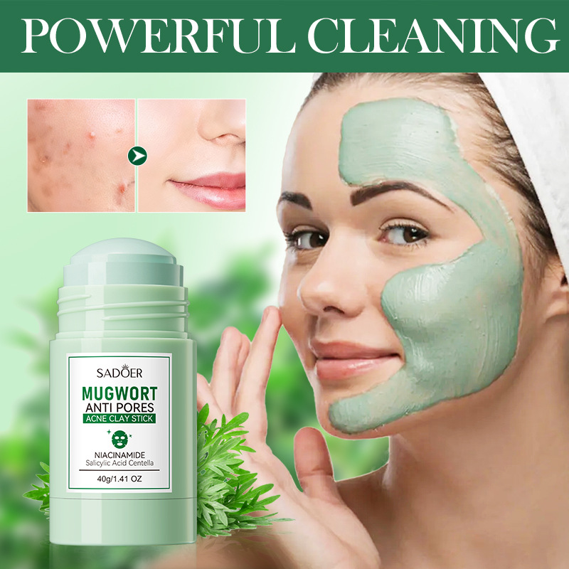 Mugwort Clay Stick Anti-Acne C - огляд і ціна Dust Mask Construction
