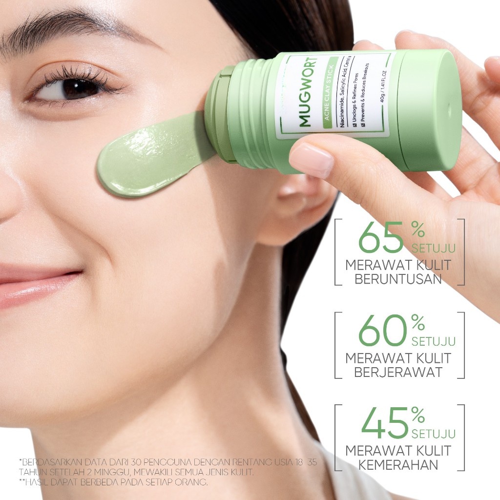 Mugwort Clay Stick Anti-Acne C - огляд і ціна Dust Mask Construction
