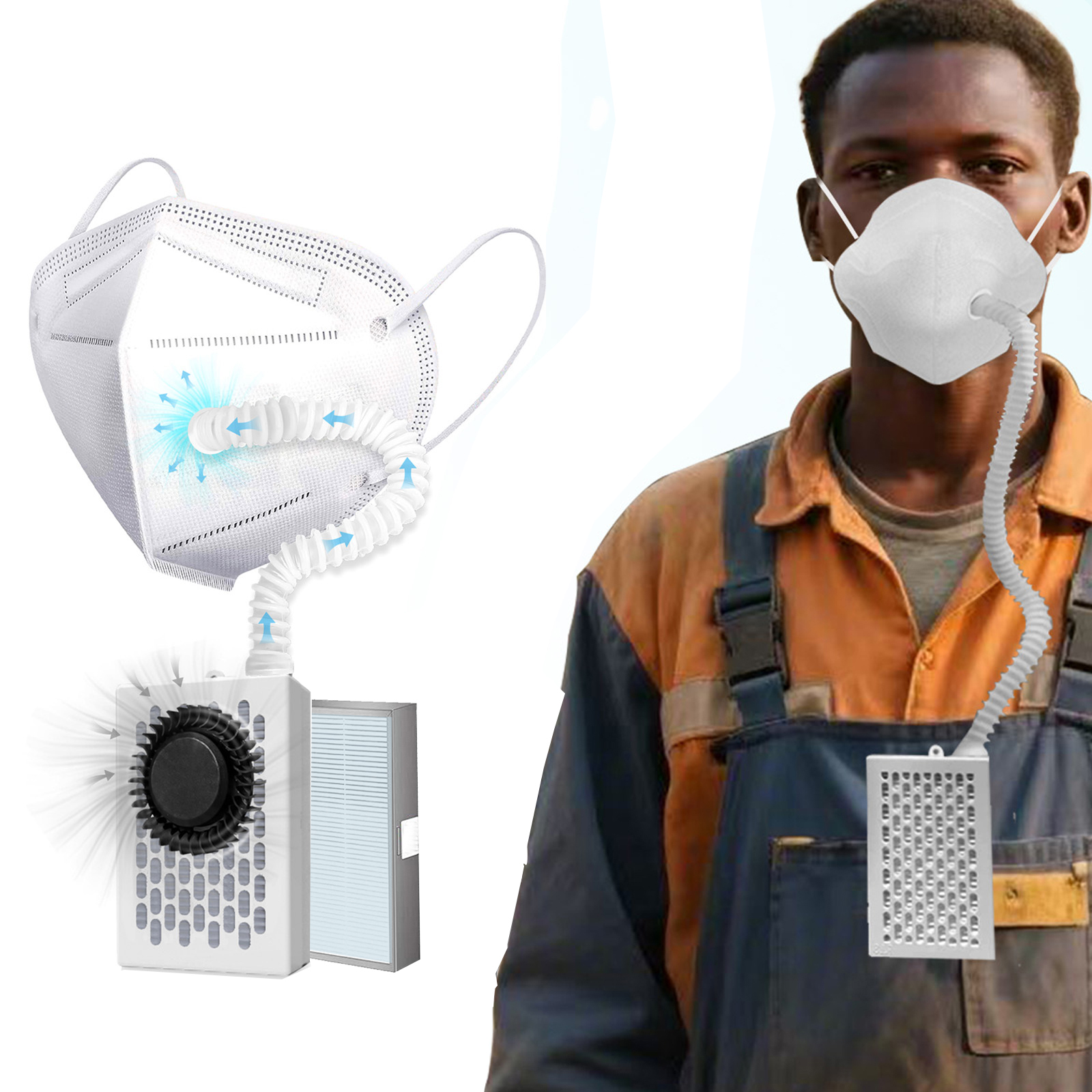 Breathe easily,Electric KN95 M - огляд і ціна Kn95 Respirator Mask