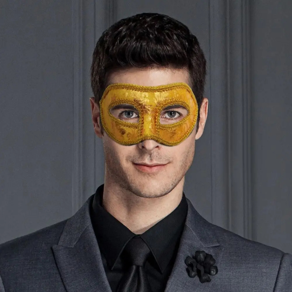 Men Mardi Gras Carnival Mask V - огляд і ціна Respirator Half Face