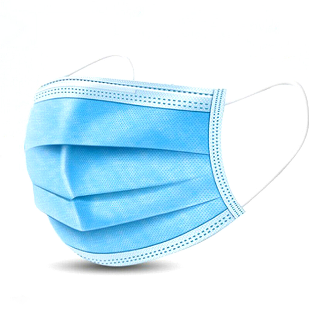50piece Safe And Professional  - огляд і ціна Disposable Mask Blue