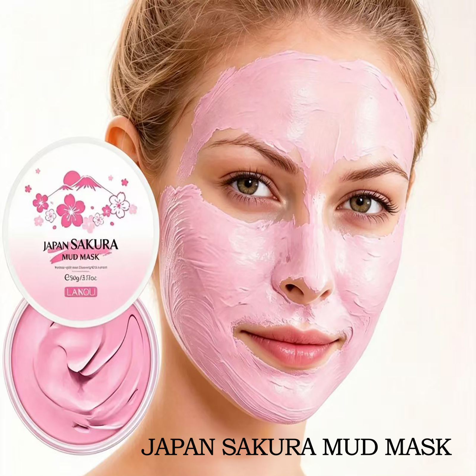 LAIKOU Sakura Clay Mask 25g 90 - огляд і ціна Dust Mask Construction