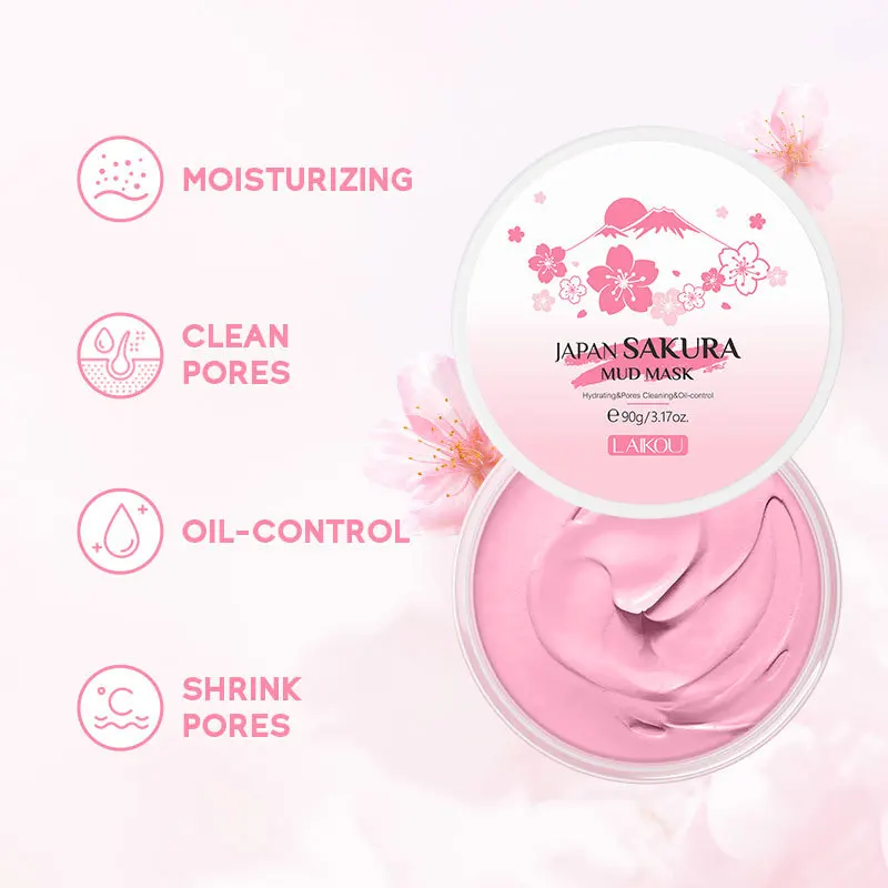 LAIKOU Sakura Clay Mask 25g 90 - огляд і ціна Dust Mask Construction
