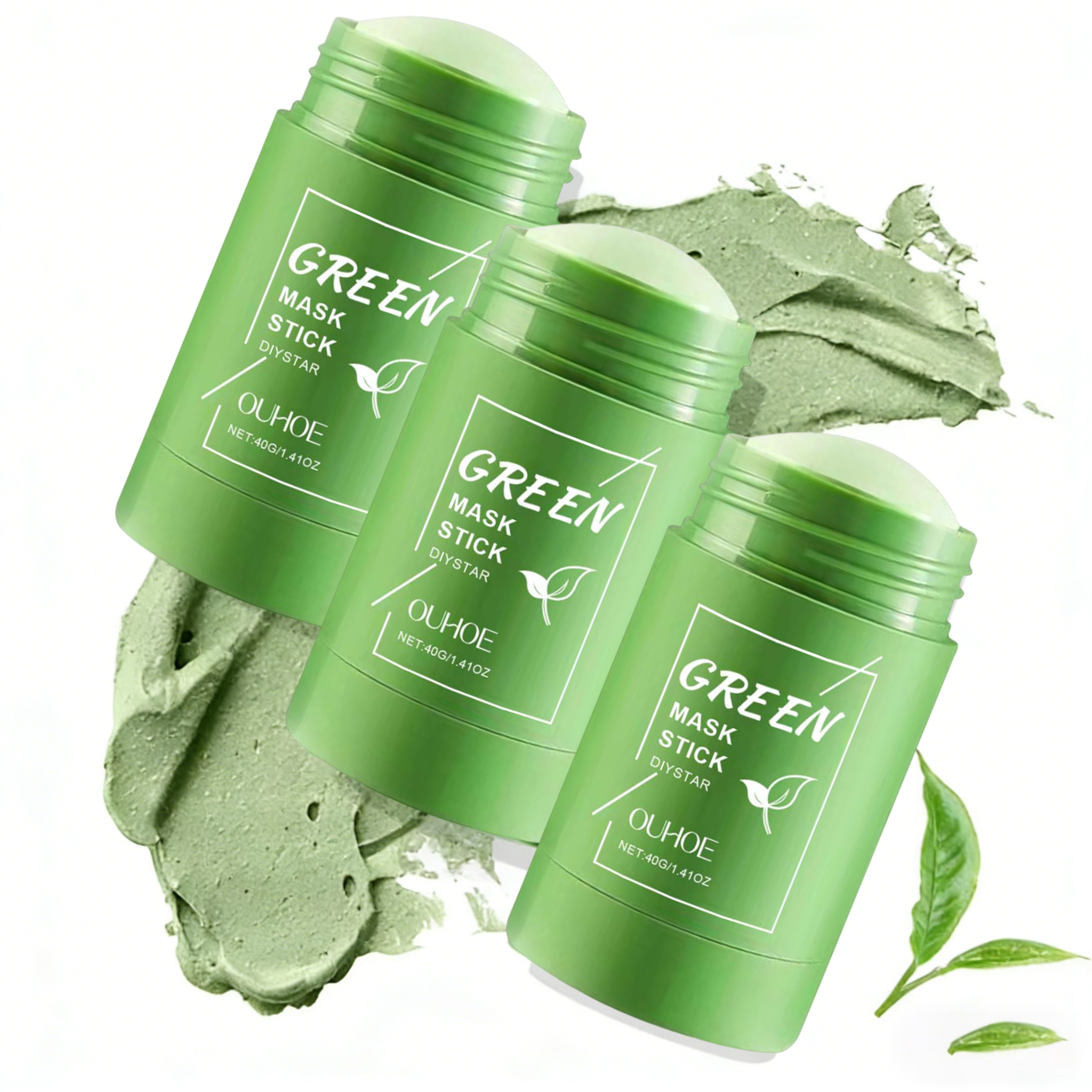 1~5PCS Green Tea Clay Stick Fo - огляд і ціна Dust Mask Construction