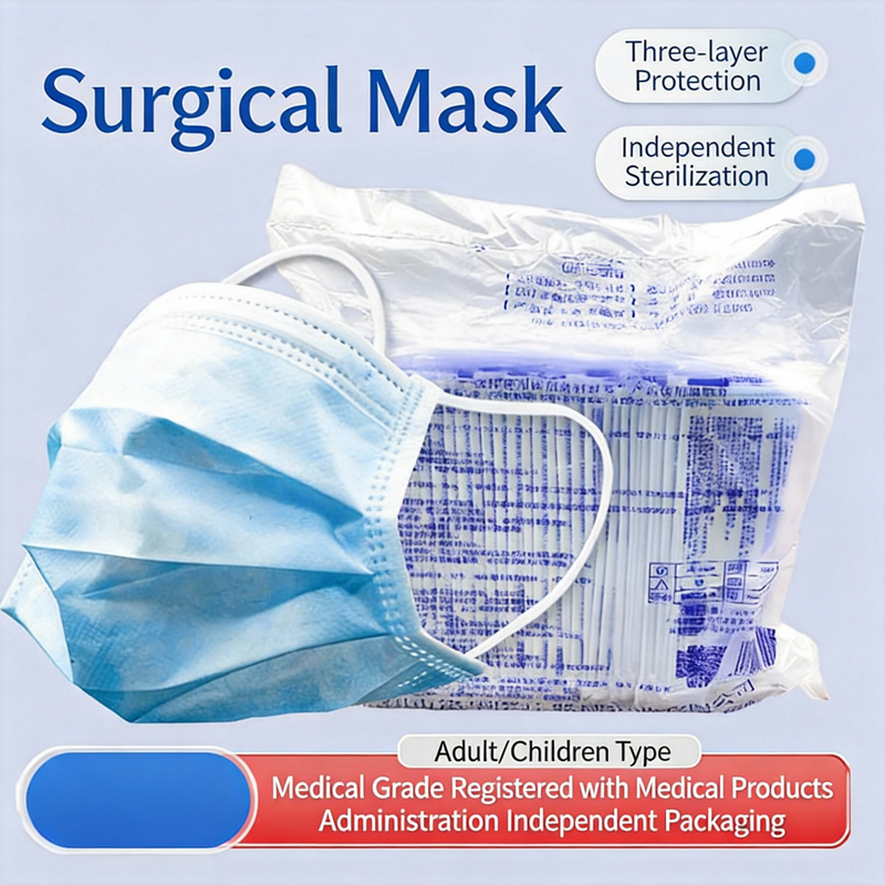 100/200pcs Nipah Virus Persona - огляд і ціна Disposable Surgical Mask