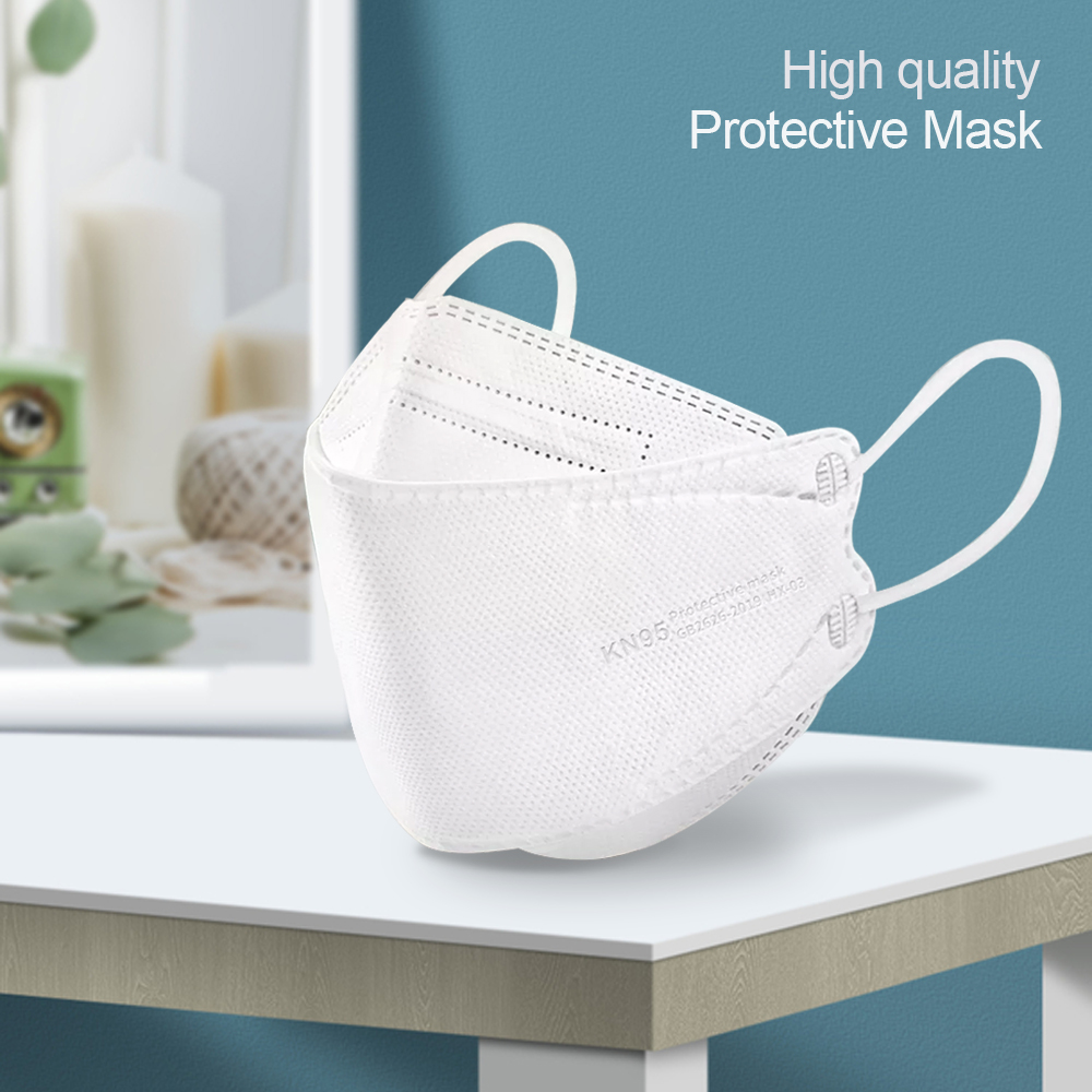 10-200pcs fpp2 fish mask kn95  - огляд і ціна Disposable Surgical Mask