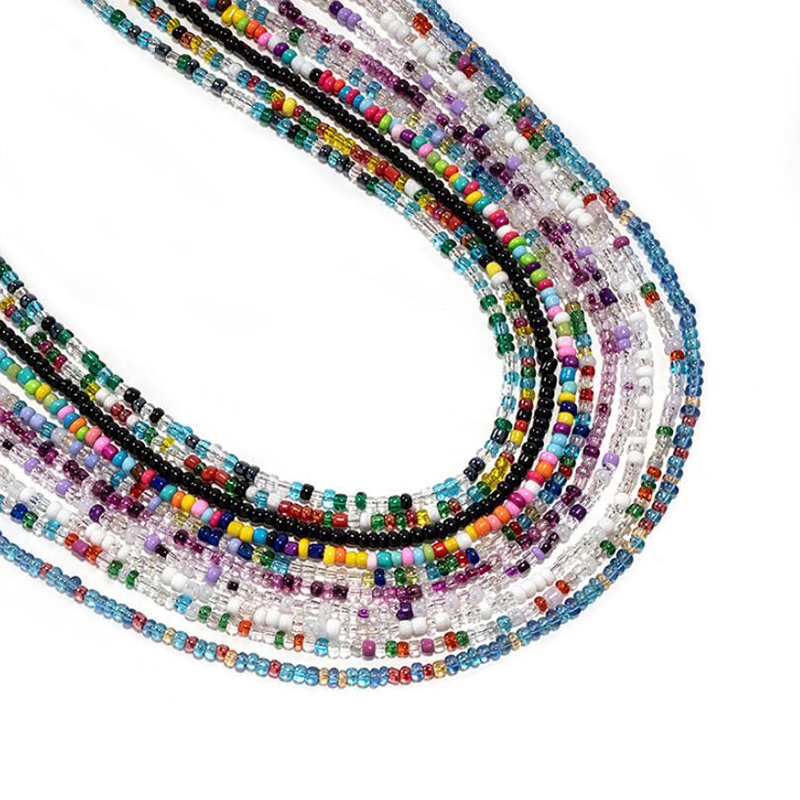 【F】 Colorful Rice Bead Glasses - огляд і ціна Mask Chain Holder