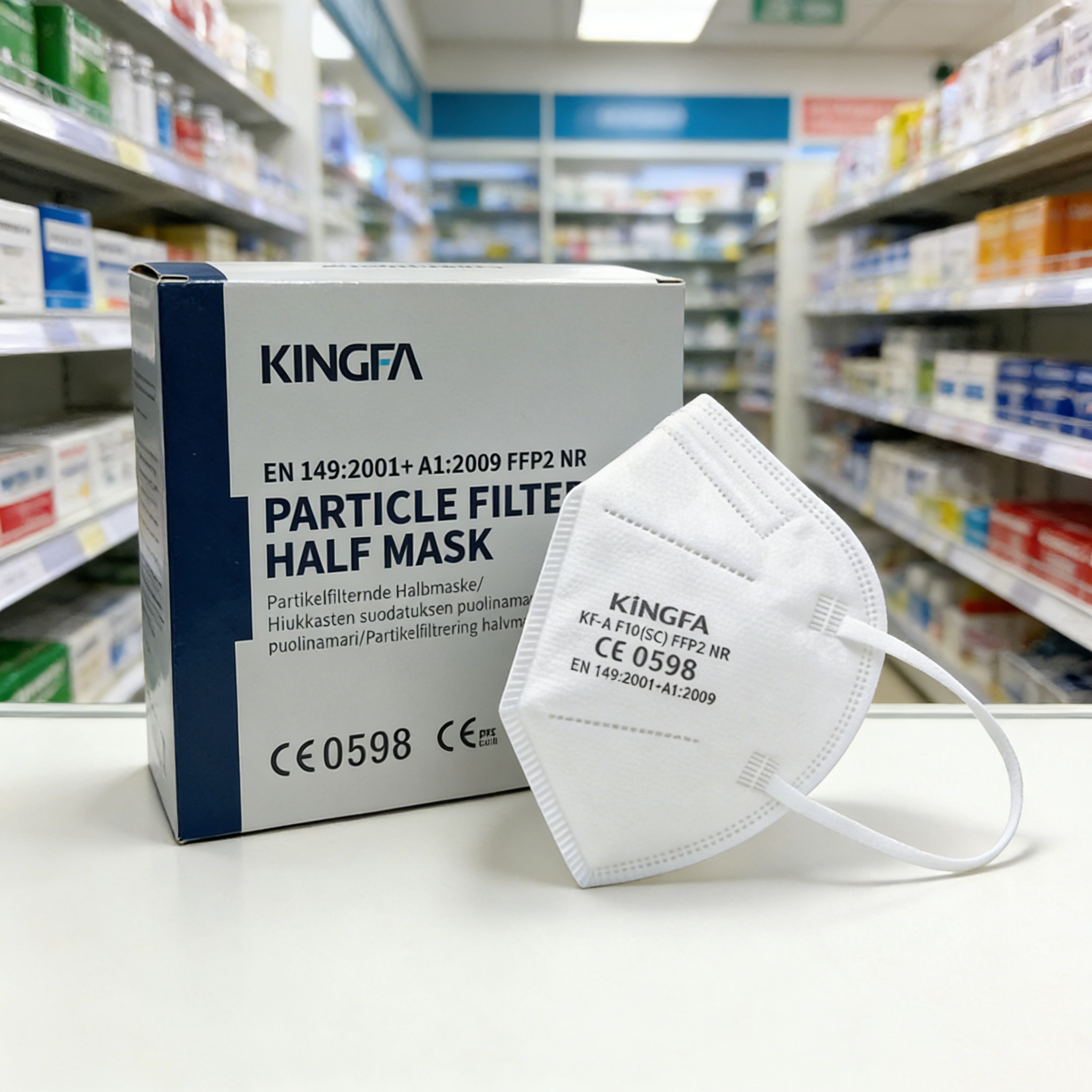 10-100Pcs 5Layer FFP2 Face Mas - огляд і ціна Disposable Surgical Mask