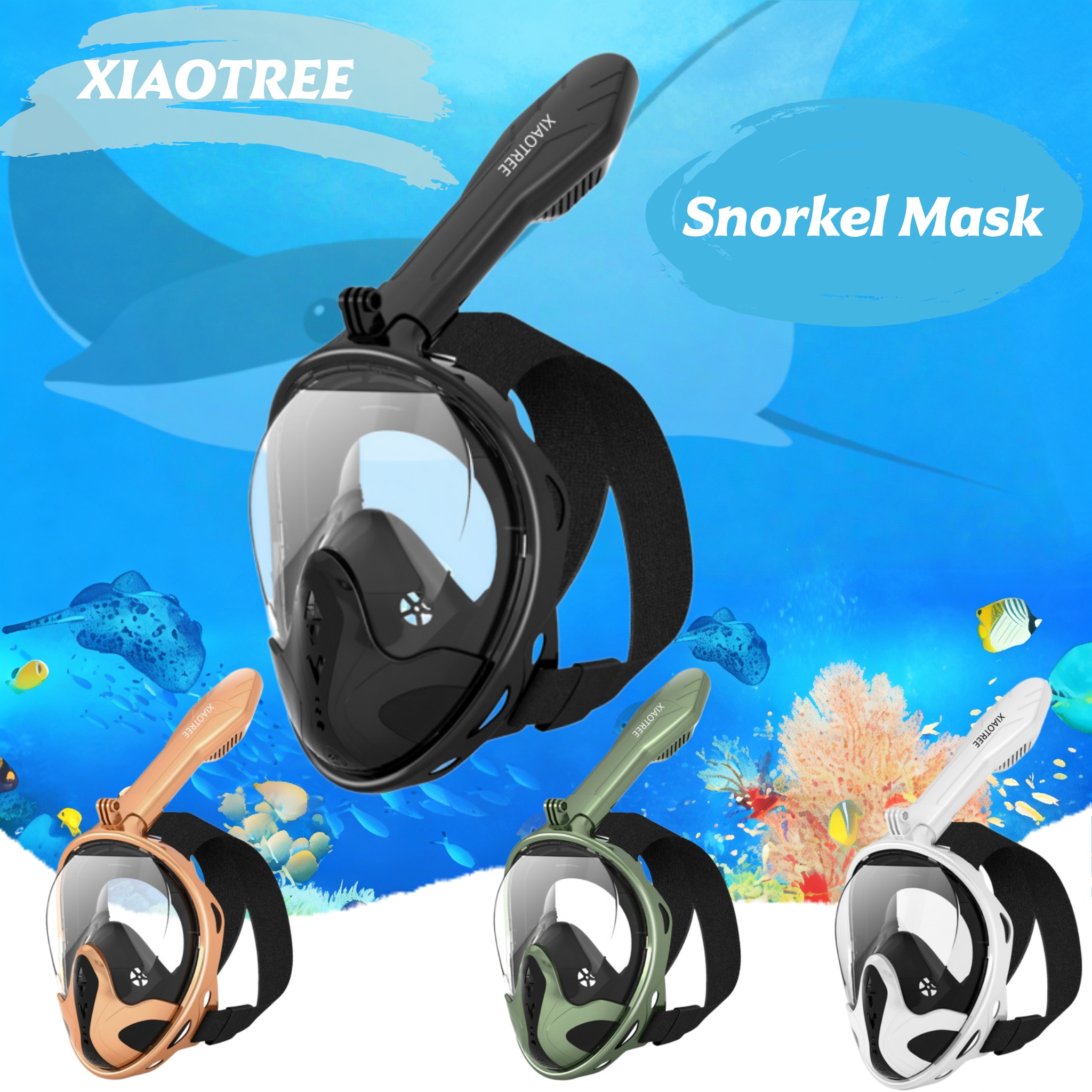 Professional Snorkeling Diving - огляд і ціна Anti Pollution Mask