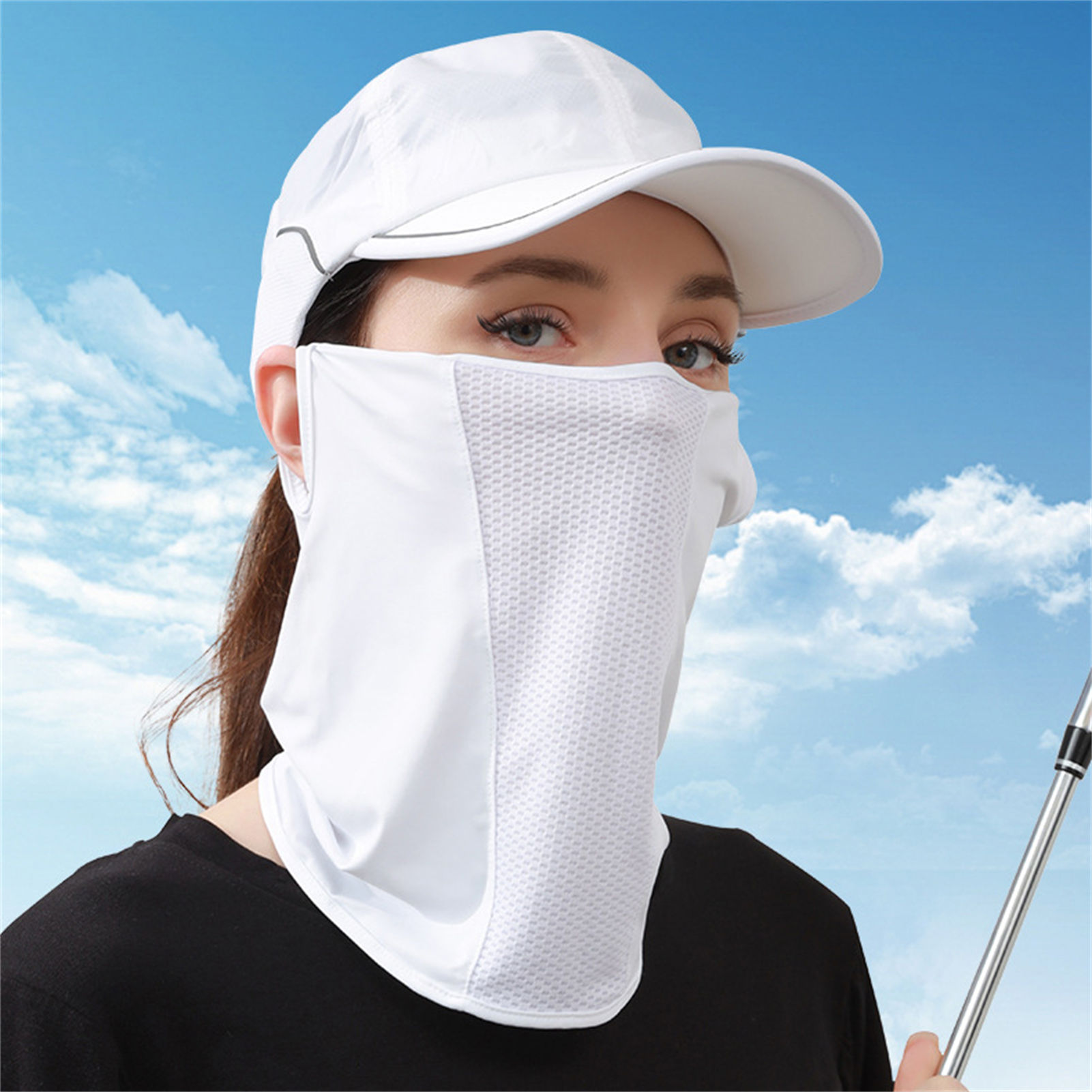 Ice Silk Sun Mask UPF50+ Breat - огляд і ціна Sports Mask Breathable