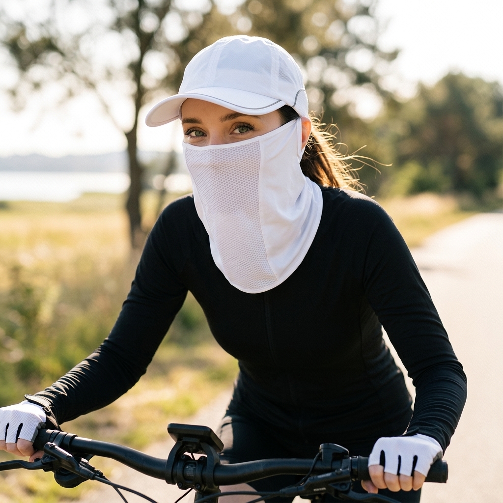 Ice Silk Sun Mask UPF50+ Breat - огляд і ціна Sports Mask Breathable