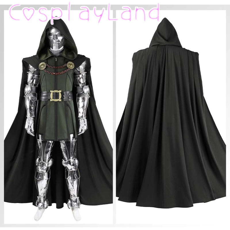 Black Doom Cosplay Costume Adu - огляд і ціна Black Face Mask Pack