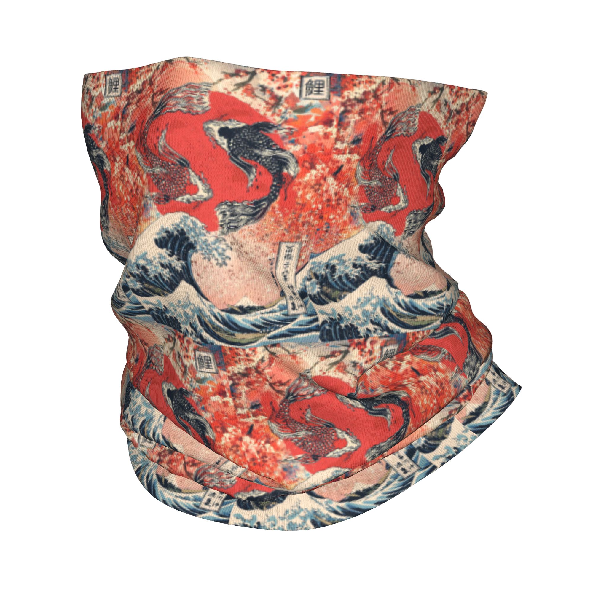 Koi Fish and Great Wave off Ka - огляд і ціна Sports Mask Breathable