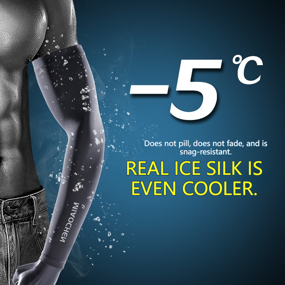 GOBYGO 1Pair Cooling Arm Sleev - огляд і ціна Sports Mask Breathable