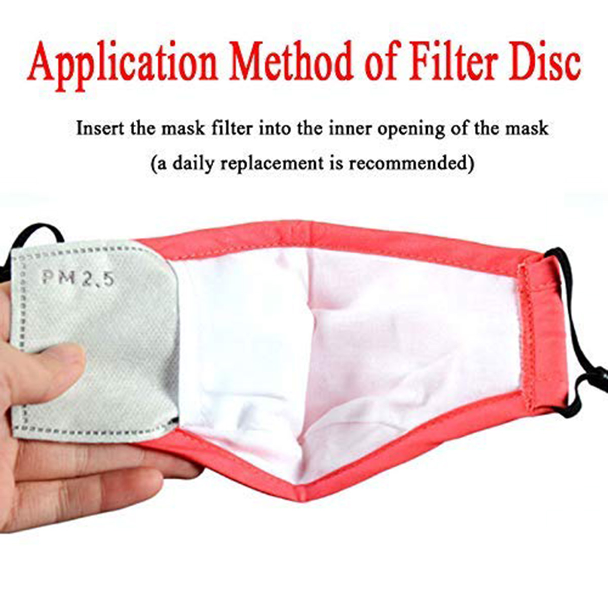 20pcs Fine Denier Face Mask Fi - огляд і ціна Pm2.5 Filter Insert