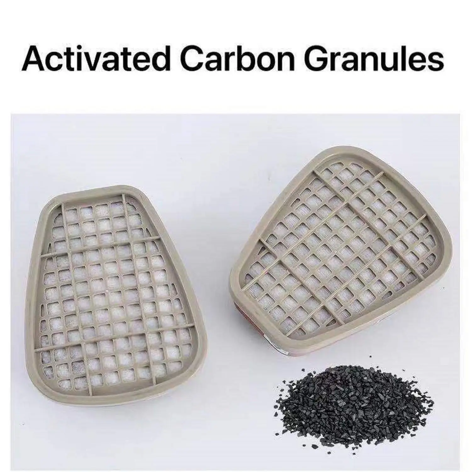 Activated Carbon 6001 Cartridg - огляд і ціна Dust Mask Construction