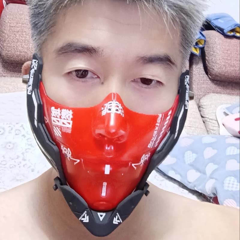 Cyber Punk Half Face Mask Mech - огляд і ціна Respirator Half Face