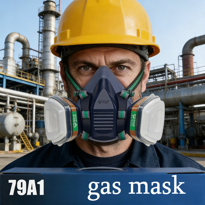 Gas Mask Half Full Face Protec - огляд і ціна Respirator Half Face