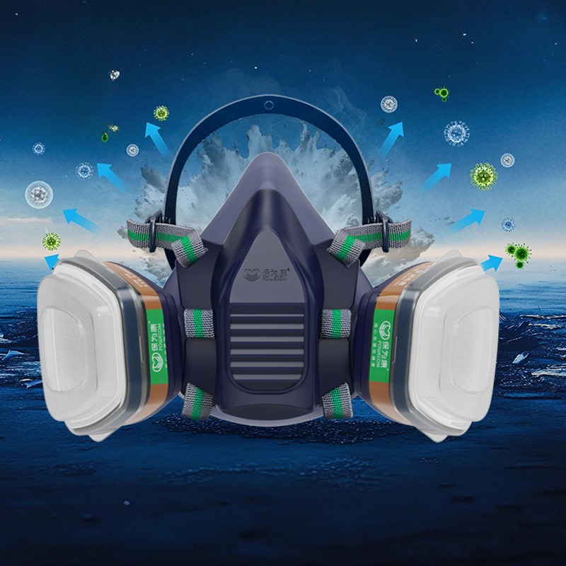 Gas Mask Half Full Face Protec - огляд і ціна Respirator Half Face