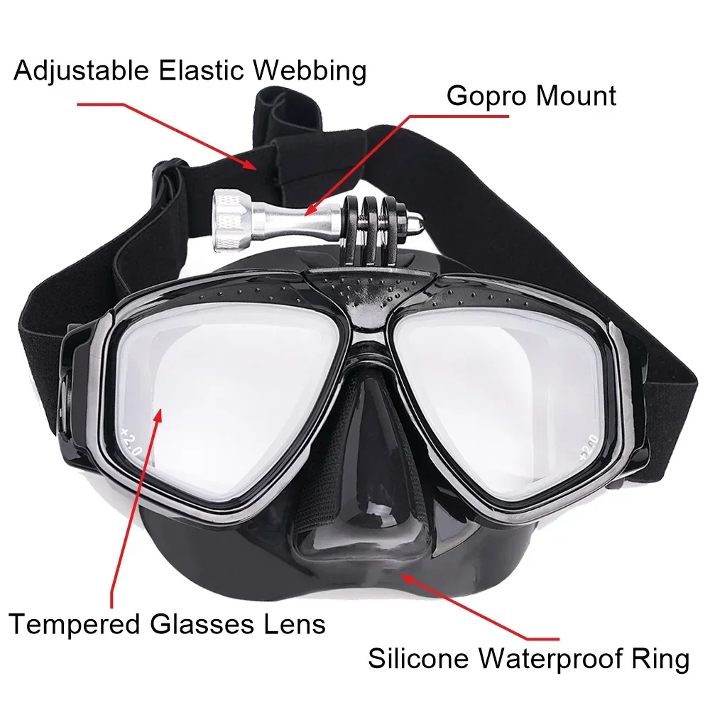 Scuba Diving Mask with Camera  - огляд і ціна Mask Lanyard Adjustable