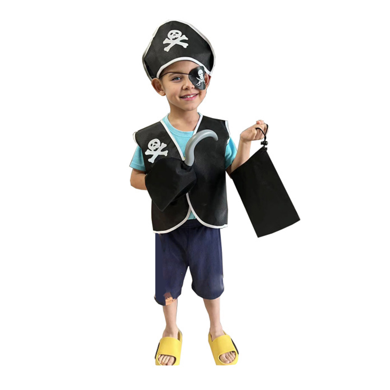 Carnival Boys Pirate Costume C - огляд і ціна Black Face Mask Pack