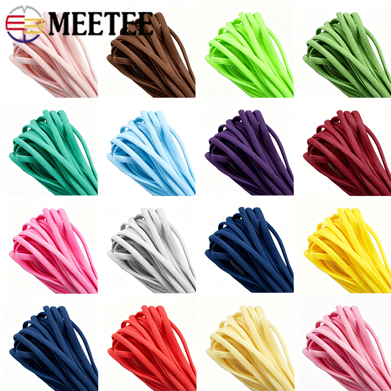 20/30M 3mm 5mm Elastic Cord Ro - огляд і ціна Mask Lanyard Adjustable