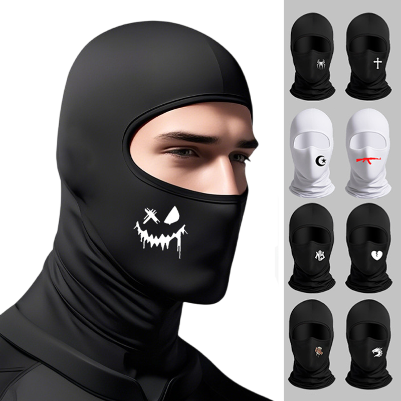2pcs Set  Unisex Balaclava Cap - огляд і ціна Black Face Mask Pack