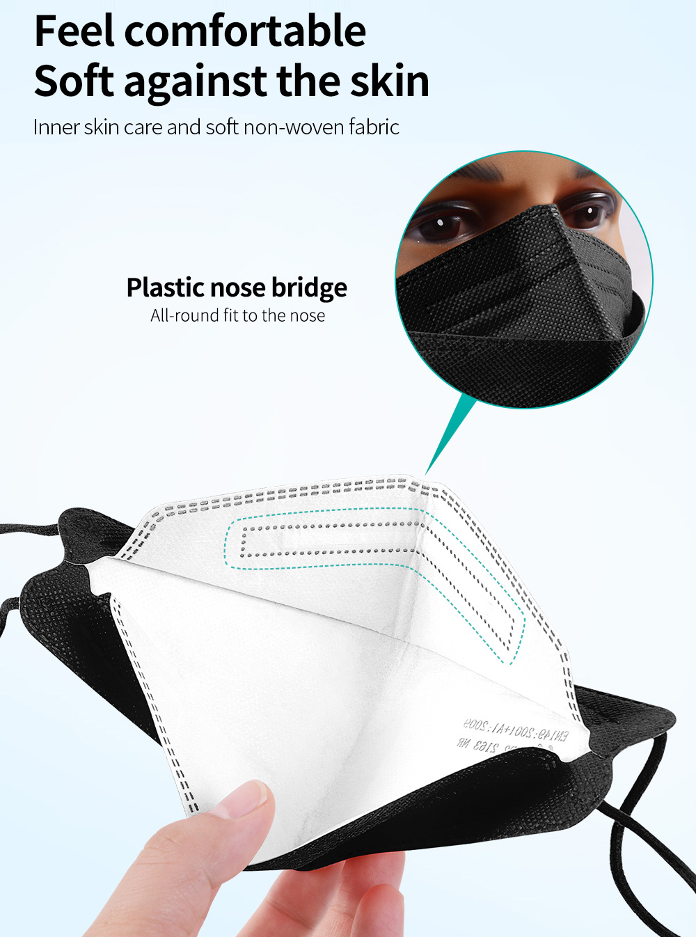 fpp2 CE Protective maske anti  - огляд і ціна Disposable Surgical Mask