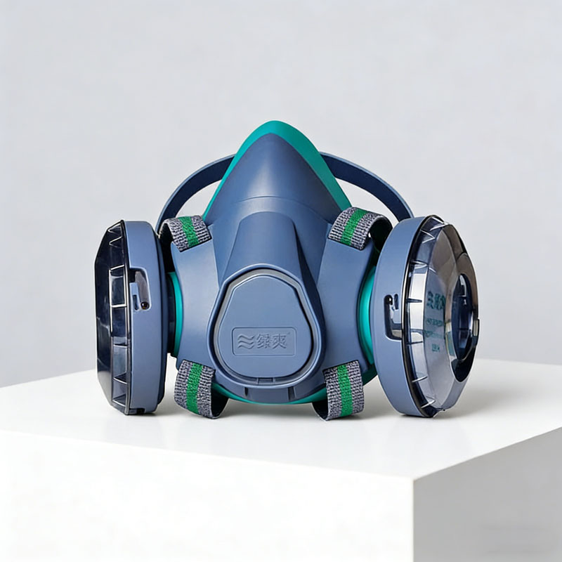 Dual Filter Silicone Half Face - огляд і ціна Kn95 Respirator Mask