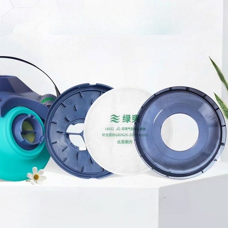 Dual Filter Silicone Half Face - огляд і ціна Kn95 Respirator Mask
