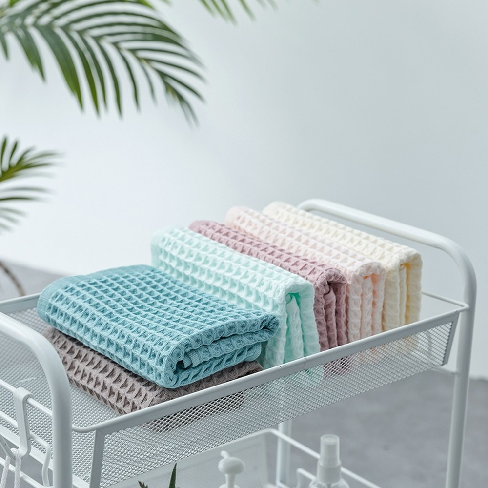 1Pcs Waffle Soft Face Towels f - огляд і ціна Cloth Face Mask Washable