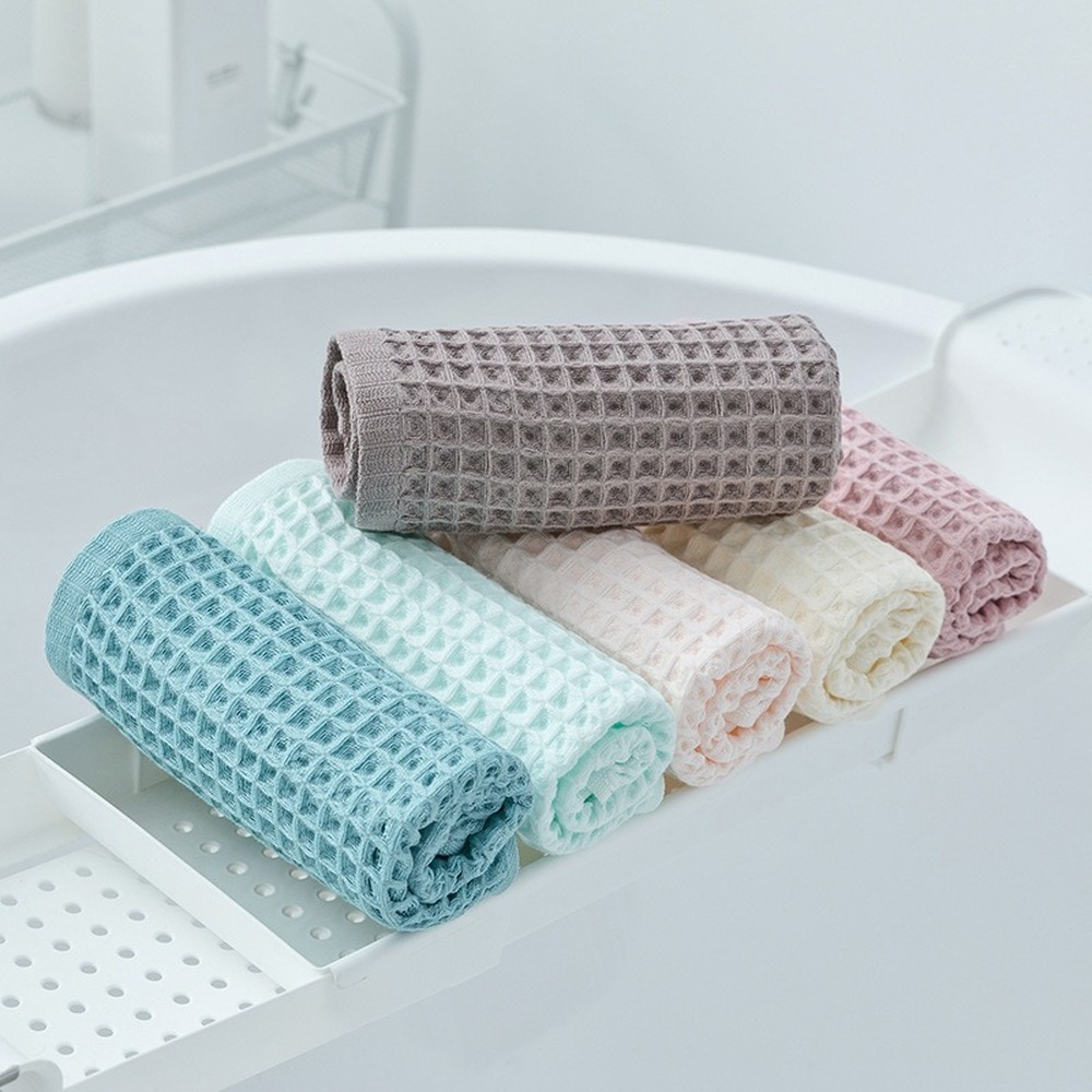 1Pcs Waffle Soft Face Towels f - огляд і ціна Cloth Face Mask Washable