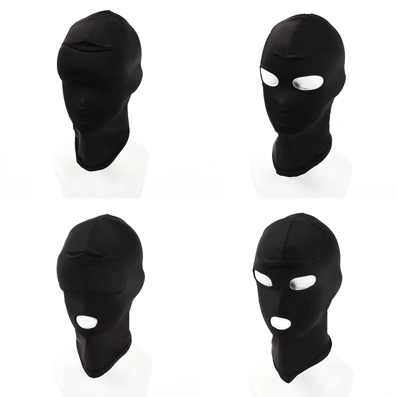 Adult Sex toys Soft Head Mask  - огляд і ціна Black Face Mask Pack