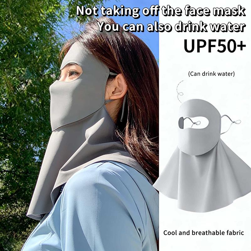 2026 New Fashion Ice Silk Sun  - огляд і ціна Sports Mask Breathable