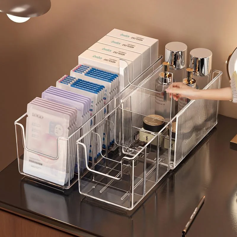 Extendable Acrylic Makeup Orga - огляд і ціна Face Mask Storage Box