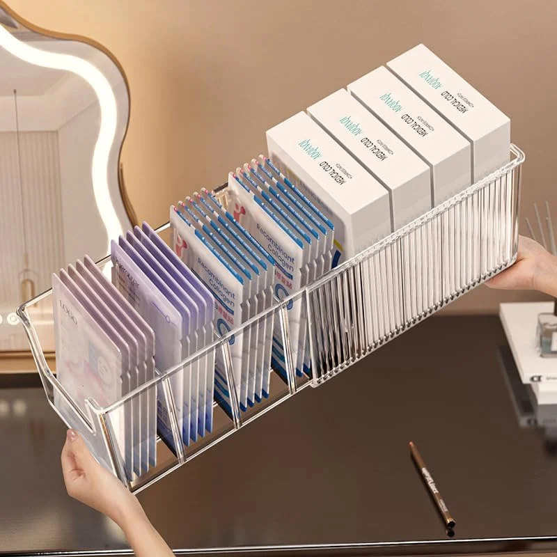 Extendable Acrylic Makeup Orga - огляд і ціна Face Mask Storage Box