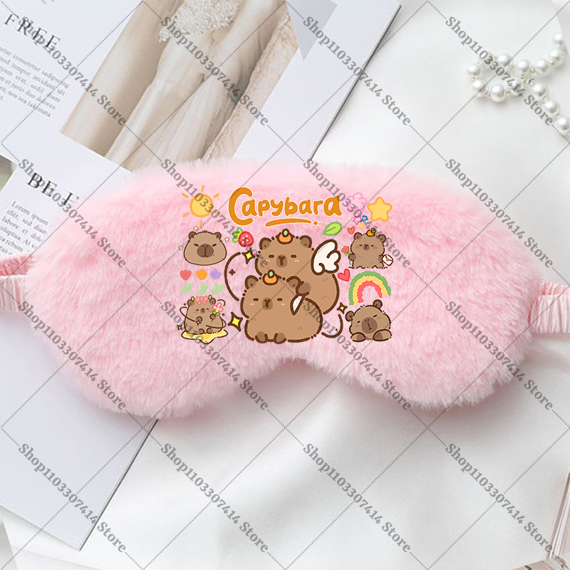 Capybara Girl Cartoon Sleep Ey - огляд і ціна Kids Face Mask