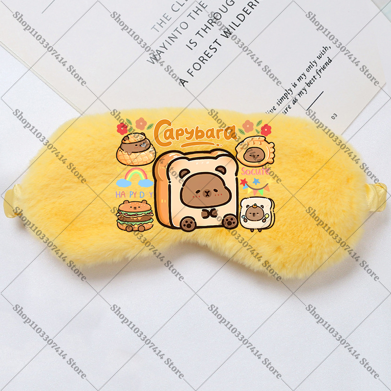 Capybara Girl Cartoon Sleep Ey - огляд і ціна Kids Face Mask