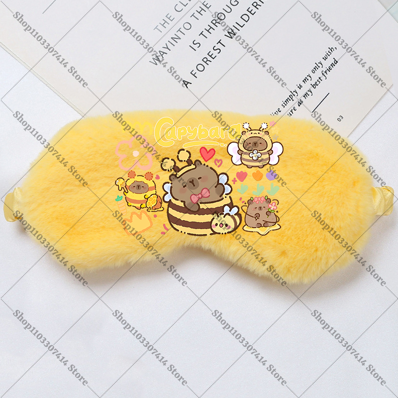 Capybara Girl Cartoon Sleep Ey - огляд і ціна Kids Face Mask