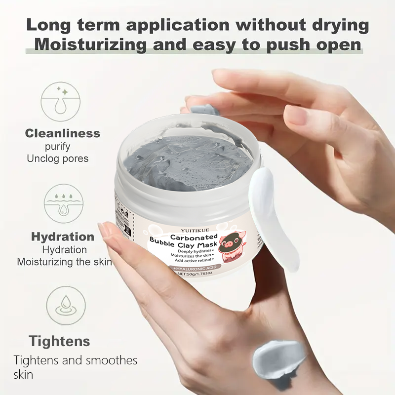 YUITIKUE Carbonated Bubble Cla - огляд і ціна Dust Mask Construction