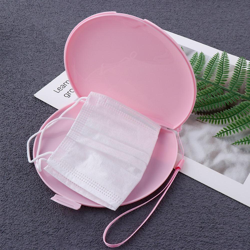 Unisex Portable Semicircle Fac - огляд і ціна Face Mask Storage Box