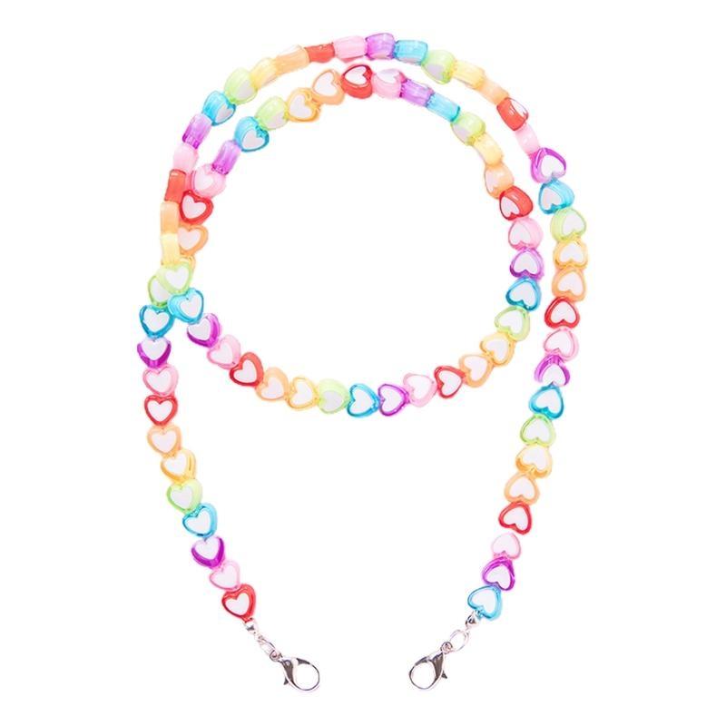 A52E Kids Acrylic Rainbow Colo - огляд і ціна Mask Chain Holder