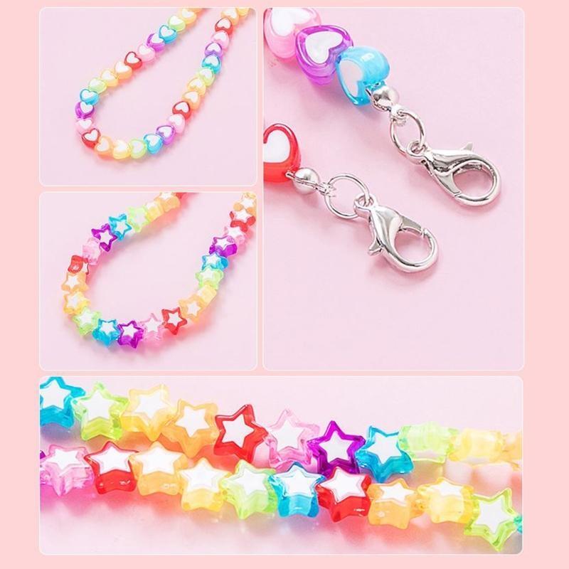 A52E Kids Acrylic Rainbow Colo - огляд і ціна Mask Chain Holder