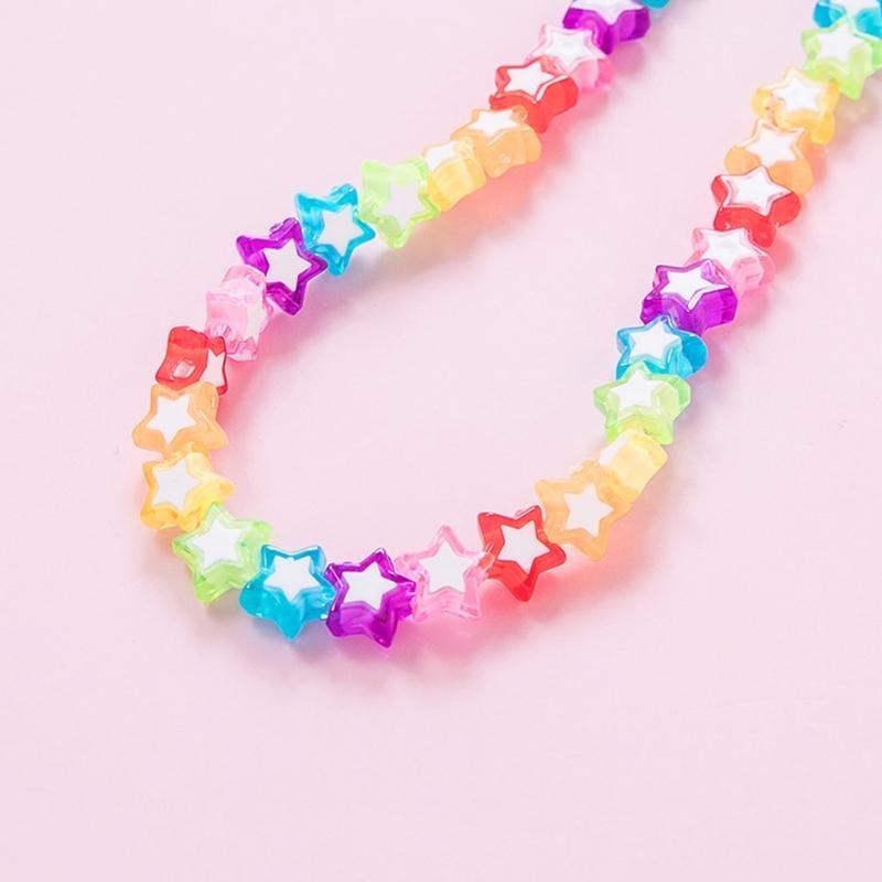 A52E Kids Acrylic Rainbow Colo - огляд і ціна Mask Chain Holder