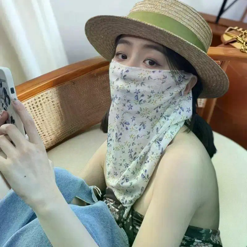 Flowers Summer Sunscreen Mask  - огляд і ціна Kids Face Mask